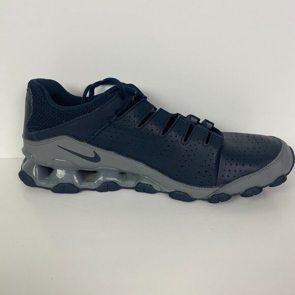 Nike Reax 8 TR Cross Training Shoes Men's 10.5 Blue Gray Sneakers - Picture 10 of 16